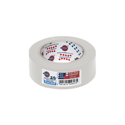 Nastro telato per fissaggio e protezione, larghezza 38mm, altezza 25m, colore bianco, marchio Eurocel, modello TPA200. 8001814242879 | initpc.it