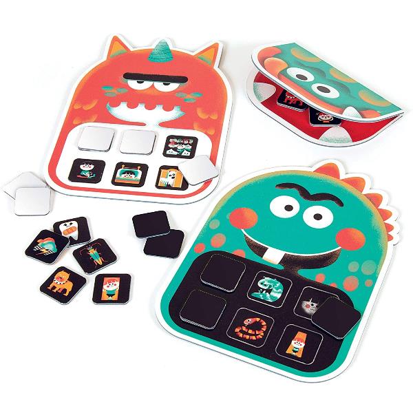 Tombola Scaccia Paure, gioco di strategia e destrezza per bambini, creato da Clementoni. Il giocatore deve spostare pezzi sulla scacchiera evitando le paure senza essere scoperto. 8005125161355 | initpc.it