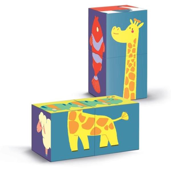 Cubo giocattolo animale colorato e divertente per bambini 8005125162284 | initpc.it