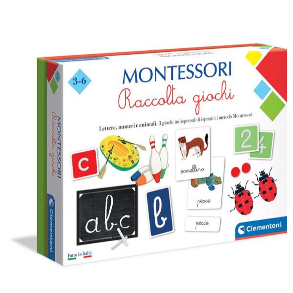 Montessori Raccolta Giochi Clementoni 16261a 8005125162611