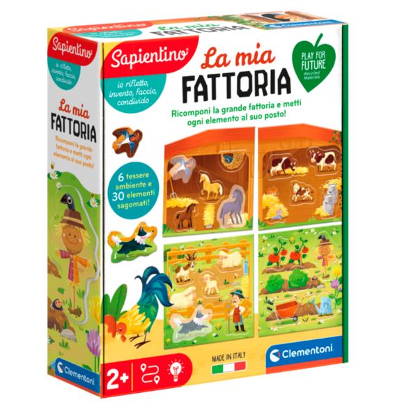Giocattolo di fantasia per bambini, giocare e sognare nella tua fattoria ideale. Prodotto da Clementoni. 8005125163120 | initpc.it