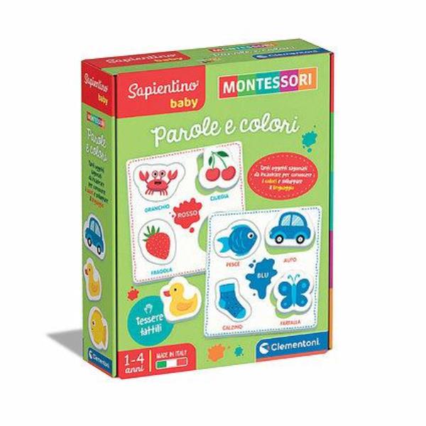 Montessori Baby Parole e Colori Clementoni 16404 8005125164042