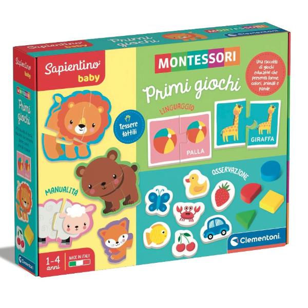 Montessori Baby Primi Giochi Clementoni 16415 8005125164158
