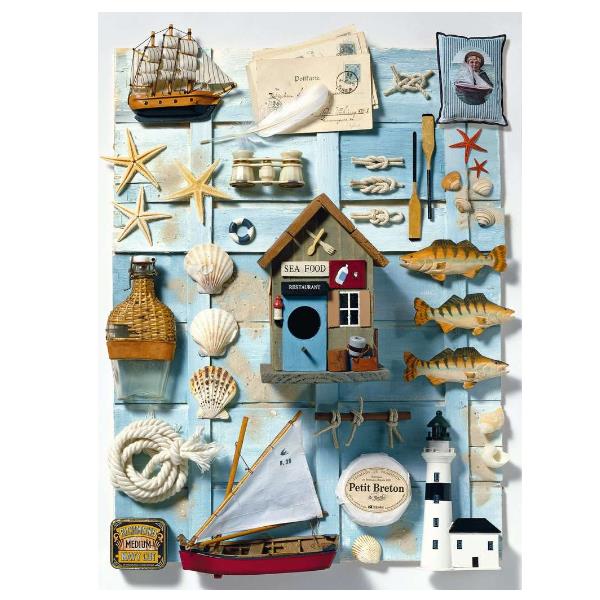 Pack di carte da gioco Spirito Marittimo, marchio Ravensburger, con 500 pezzi da utilizzare per giocare a questo classico gioco da tavolo. 4005556165889 | initpc.it