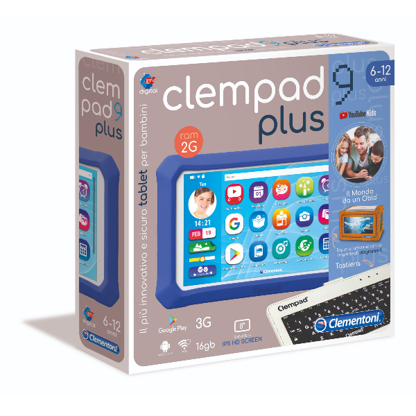 Clempad 8 9 0 Plus Clementoni 16619 8005125166190