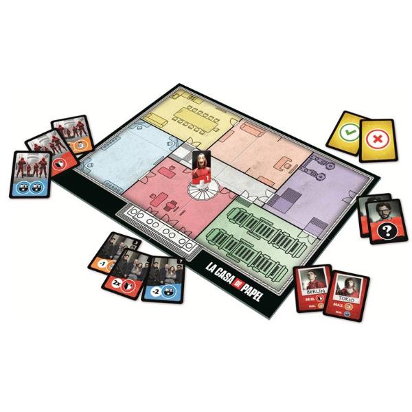 la Casa di Carta Board Game Clementoni 16637 8005125166374