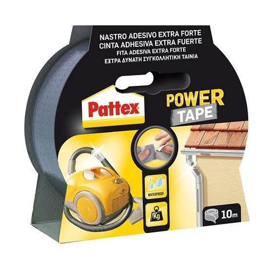Adesivo Universale Pattex Power Tape Ultraresistente 10 Mt Grigio Henkel 1669712 8004630888443