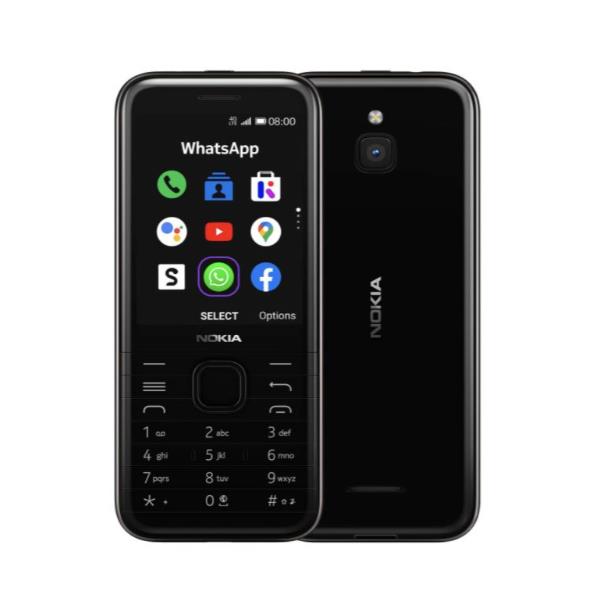 Nokia 8000 Black Nokia 16liob01a08 6438409054012
