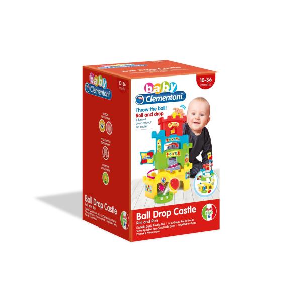 Castello Cucù Scivola Giù, giocattolo di divertimento per bambini con Clementoni. 8005125172269 | initpc.it