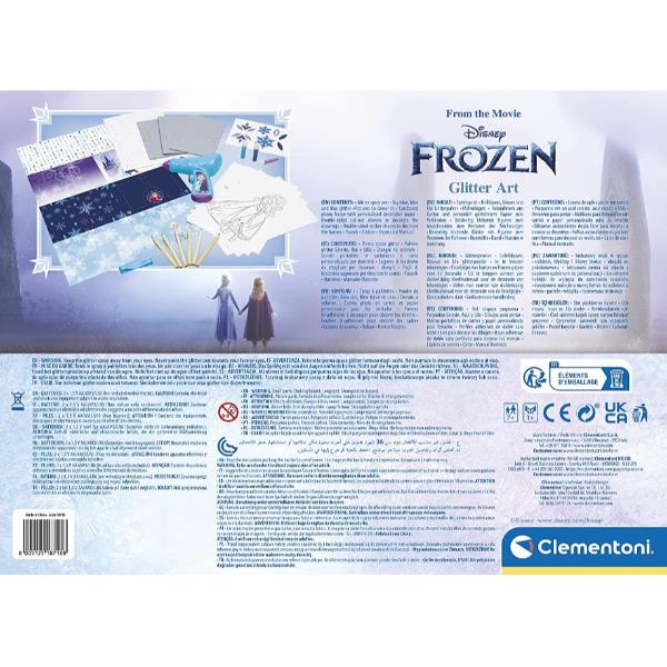 Frozen 2 Glitter Art Clementoni 18718 8005125187188
