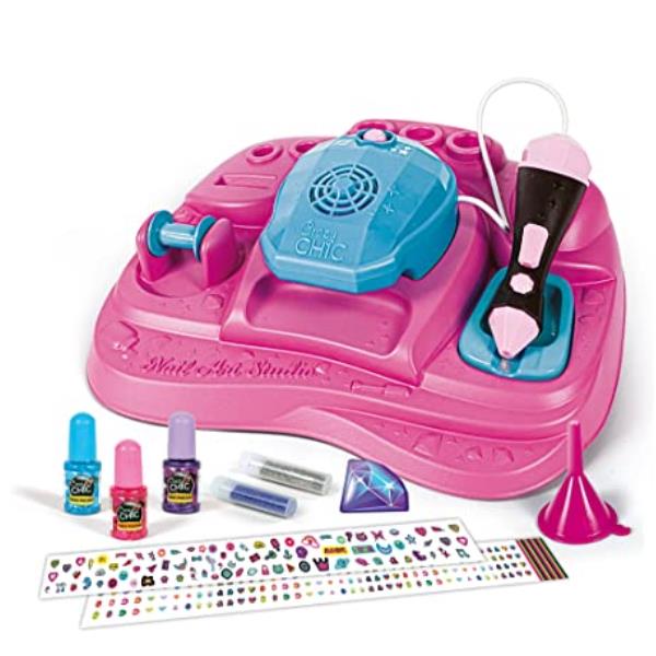 Crazy Chic - Studio di arte per unghie da colorare, gioco educativo creativo di Clementoni 8005125187300 | initpc.it