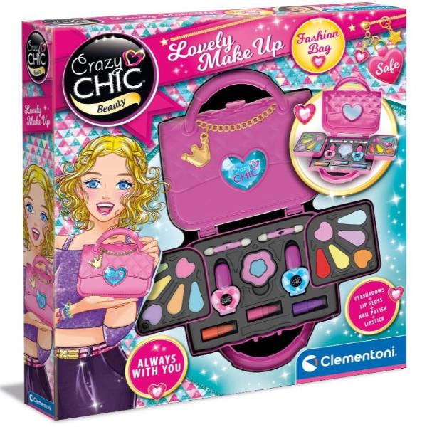 Crazy Chic Trousse Lovely Make Up Clementoni 18743 8005125187430