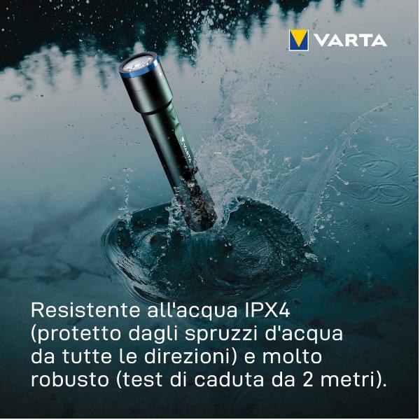 Torcia Night Cutter F30R di alta qualità Varta, progettata per offrire una brillante illuminazione in situazioni difficili. 4008496978946 | initpc.it