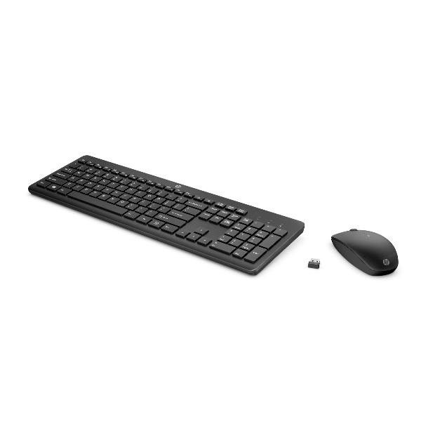 Tastiera e mouse wireless di alta qualità HP, connessi facilmente senza fili. 0195122118693 | initpc.it