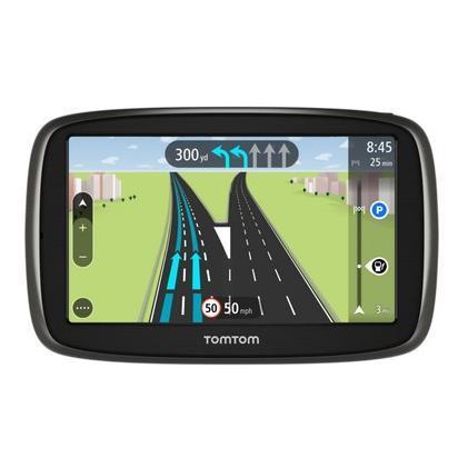 Immagine del dispositivo di navigazione TomTom Start 52 EU 23 AutoVelox, con schermo display e design compatto per auto. 0793597736697 | initpc.it