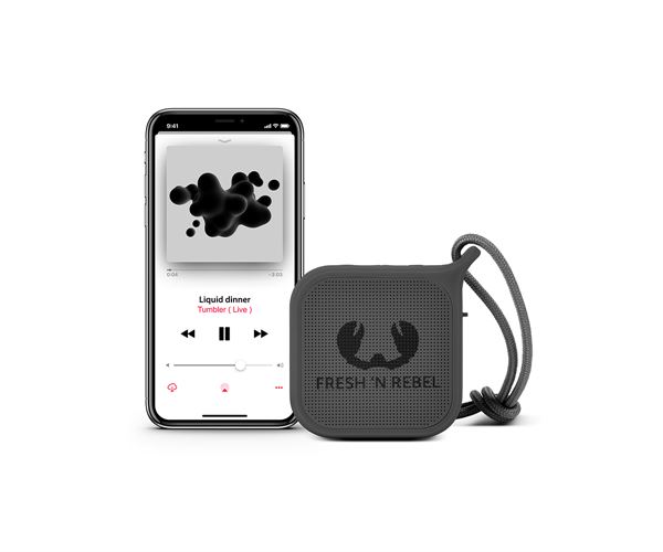 Rockbox Pebble Speaker Concrete Fresh 39 N Rebel 1rb0500cc 8718734656142