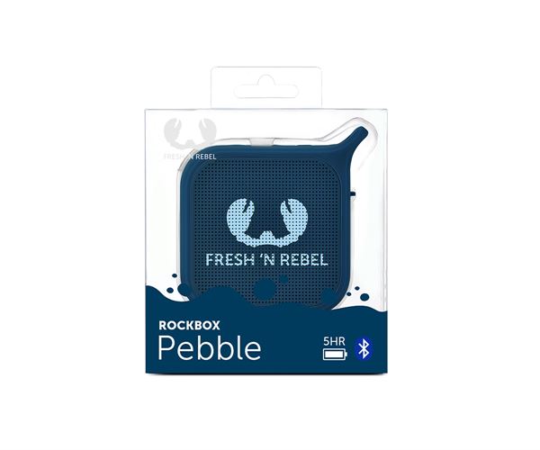 Rockbox Pebble Speaker Indigo Fresh 39 N Rebel 1rb0500in 8718734656173