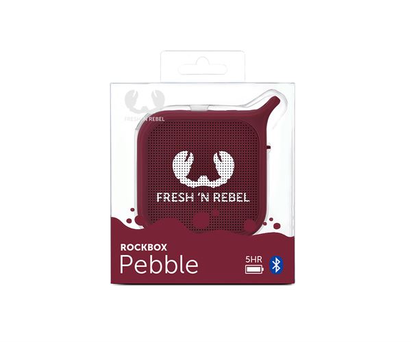 Rockbox Pebble Speaker Ruby Fresh 39 N Rebel 1rb0500ru 8718734656197