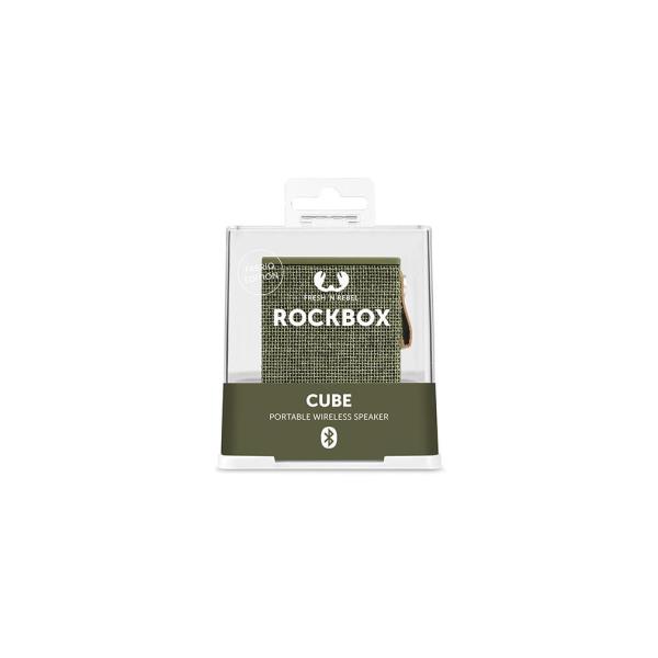 Rockbox Cube Bluetooth Army Fresh 39 N Rebel 1rb1000ar 8718734652625