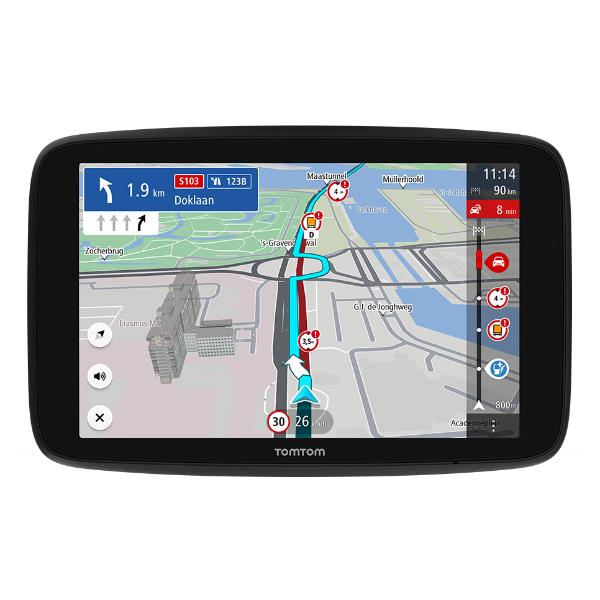 Tom Tom Go Expert 7, dispositivo GPS di navigazione satellitare per auto e moto con funzionalità avanzate di guida e monitoraggio del traffico. 0636926105729 | initpc.it