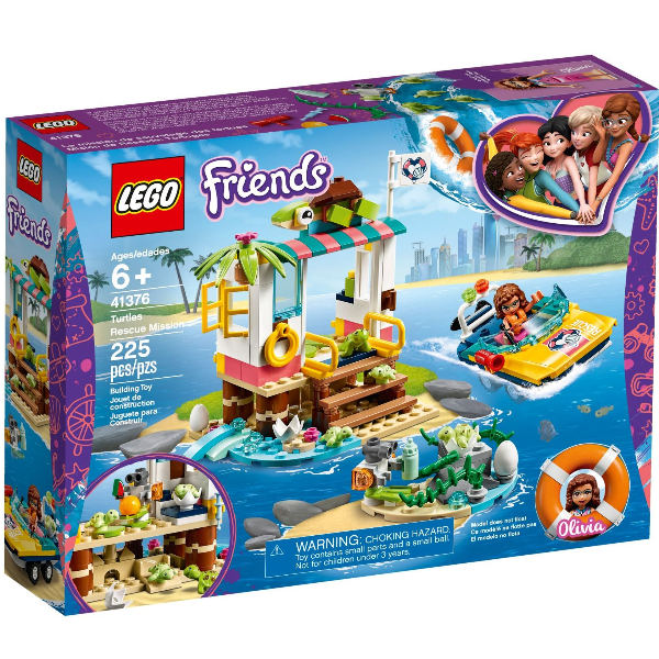 la Missione Delle Tartarughe Lego 41376 5702016370201