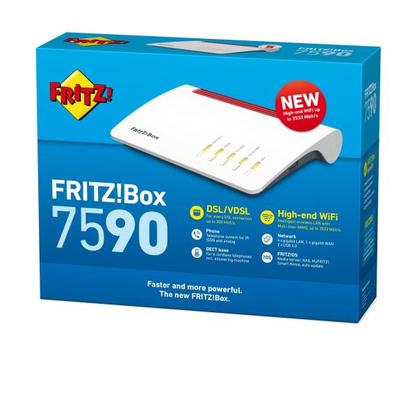 Fritz Box 7590 International Avm Computer Systems 20002804 4023125028045