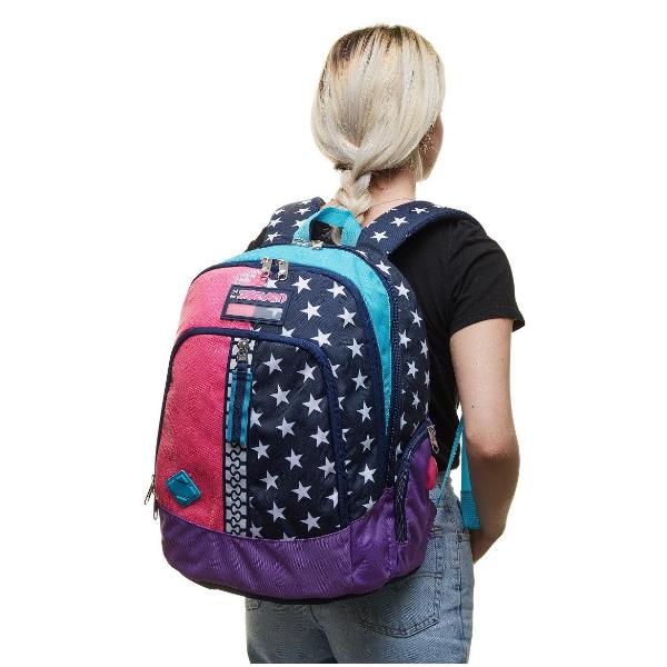 Zaino Advanced Seven Pinking Blue, brand Seven, design moderno e funzionale per ogni occasione. 8011410620957 | initpc.it
