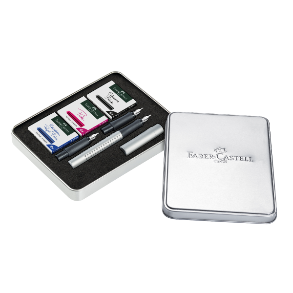 Set Grip Silver Calligraphy Faber Castell 201629 4005402016297