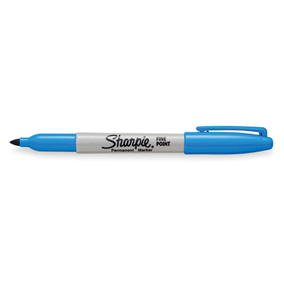 Marker Sharpie Fine Punta Tonda Blu Brillante Paper Mate 2025038 3026980250386