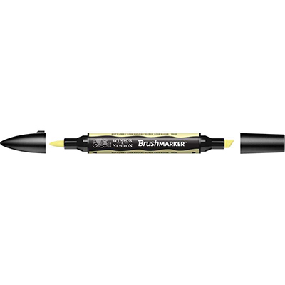 Marker W N Brush Marker Soft Lime Y828 Winsor Newton 204368 884955047347