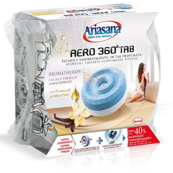 Aereo 360° Tab fiori campo con peso di 450g, prodotto della marca Ariasana. 4015000437592 | initpc.it