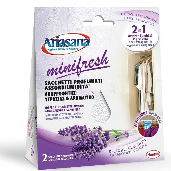 Prodotto di cura della pelle, gel a base di frutta, marca Ariasana, Minifresh per una cute fresca e idratata 8004630918072 | initpc.it