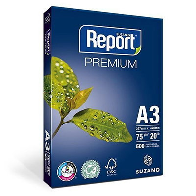 Carta Fotocopie Report Premium A3 Gr 75 Fg 500 Report Premium 21034035 7891191003726