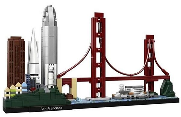 San Francisco Lego 21043a 5702016368307