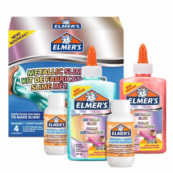 Elmer S Metallic Slime Kit Elmers 2109483 3026981094835