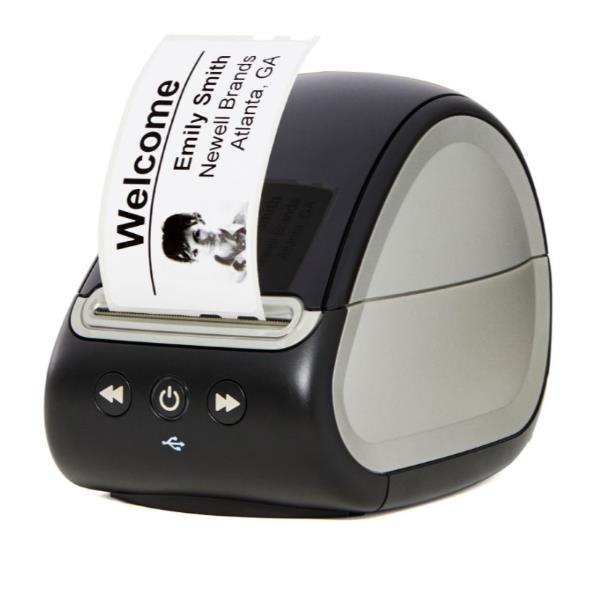 Etichettatrice LabelWriter 550 Turbo di Dymo, stampa fino a 90 etichette al minuto con tecnologia di stampa a inchiostro nero. 3026981127236 | initpc.it