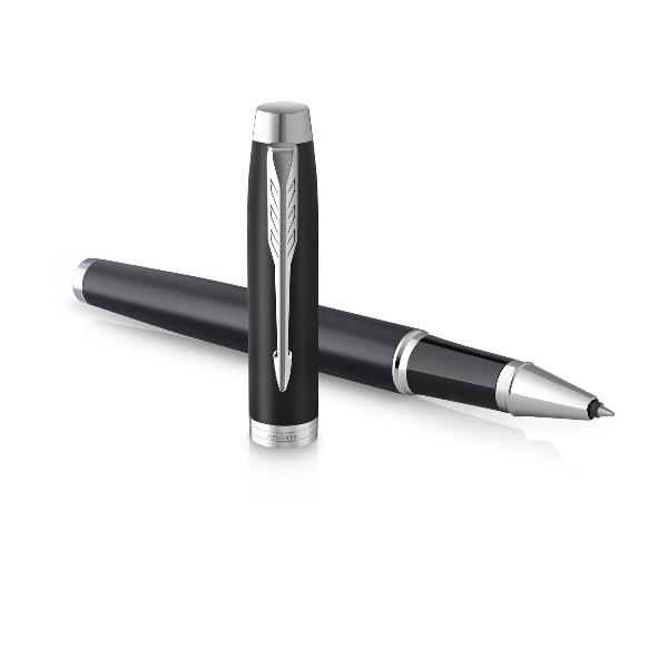 Penna a sfera in acciaio nero satinato, marca Parker 3026981436345 | initpc.it