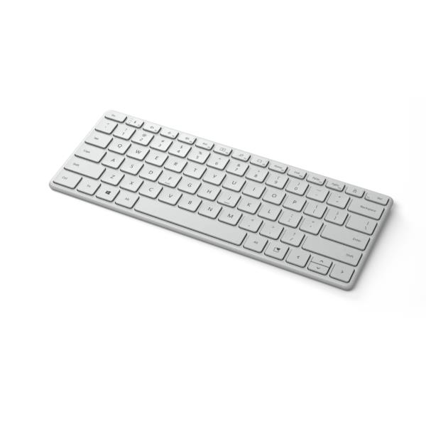 Designer Compact Keyboard Argento Microsoft 21y 00040 889842668599