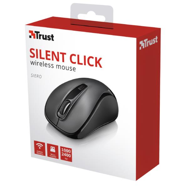 Siero Silent Wireless Mouse Trust 23266 8713439232660
