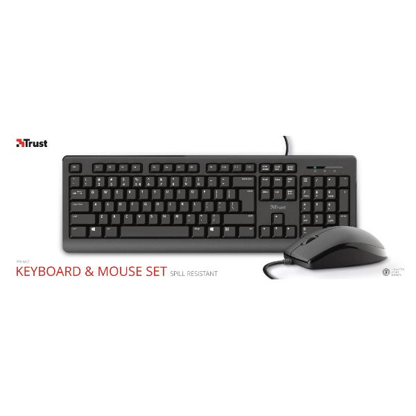 Primo Keyboard And Mouse Set It Trust 23971 8713439239713
