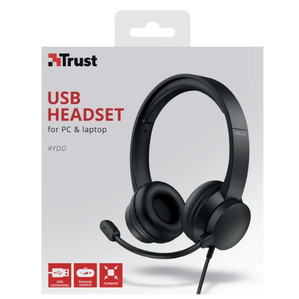 Altoparlanti da computer RYDO, cuffie wireless con connettore USB per audio e microfono integrato 8713439241334 | initpc.it