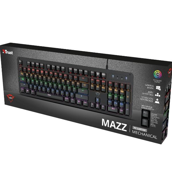 Gxt 863 Mazz Mechanical Keyboard It Trust 24202 8713439242027