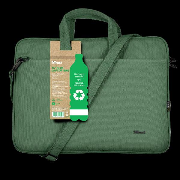 Bologna Laptop Bag 16 Eco Green Trust 24450trs 8713439244502