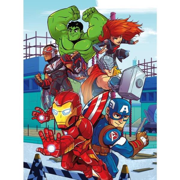 Puzzle 2x20pz Marvel Superhero Clementoni 24775 8005125247752