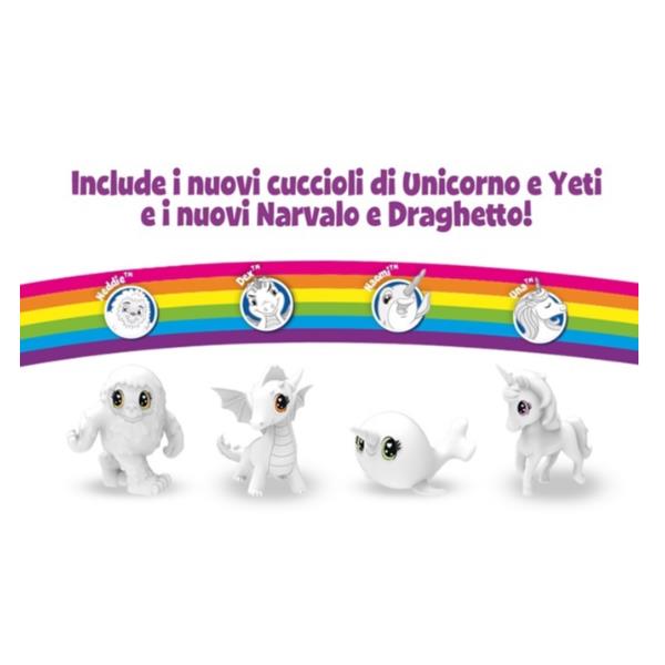 Set di lavaggio per animali bizzarri Crayola, composto da diversi giocattoli da lavare con forme e colori unici. 5010065071919 | initpc.it
