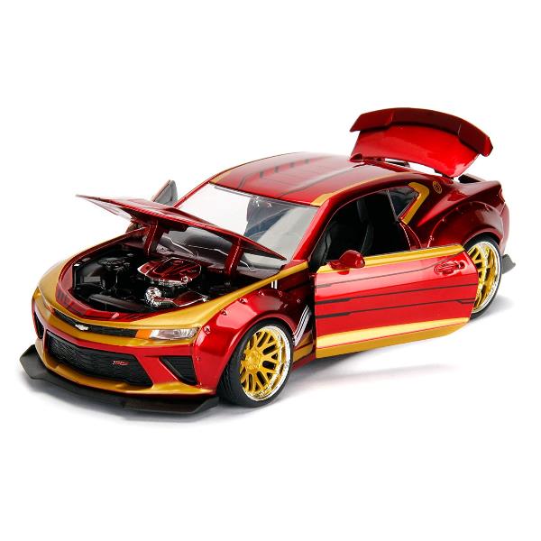 Modello in scala 1:24 del Chevrolet Camaro SS 2016, prodotto da Ironman con marchio Simba. 4006333065163 | initpc.it