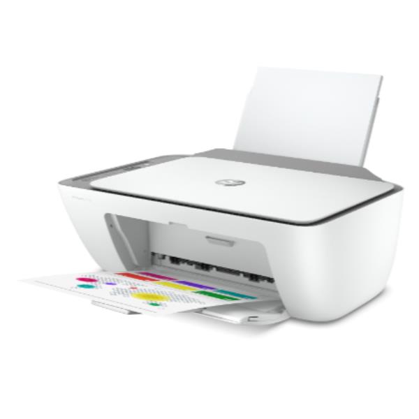 Stampante e scanner multifunzione HP Deskjet 2720E, prodotto della marca HP Inc. Utilizzabile per stampare, copiare e scansionare documenti e foto. 0195161617973 | initpc.it