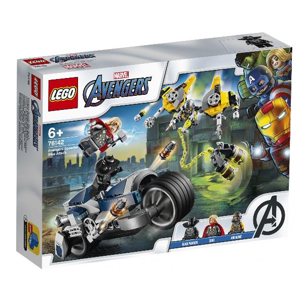 Avengers Attacco Della Speeder Bike Lego 76142 5702016618044