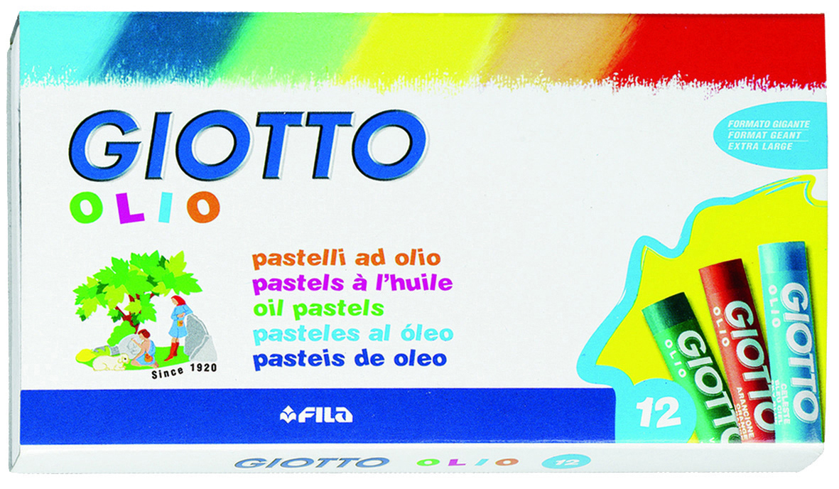Astuccio 12 Pastelli Giotto Olio 293000 8000825265006