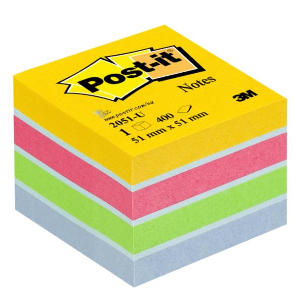 Vetrina 30pz Post It Minicubi Post It 29459